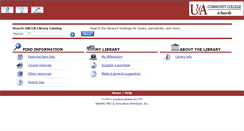 Desktop Screenshot of libsrv1.uaccb.edu